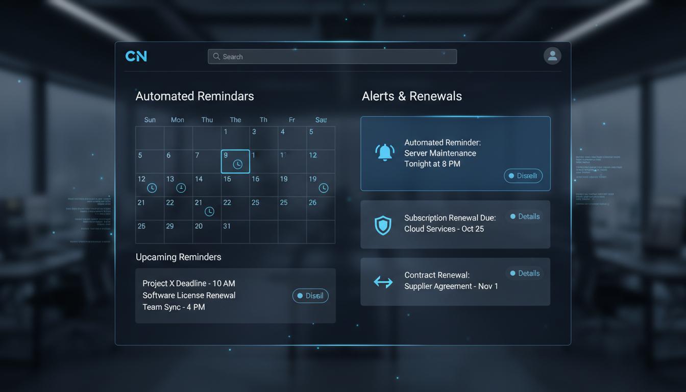 Automated Reminders Dashboard